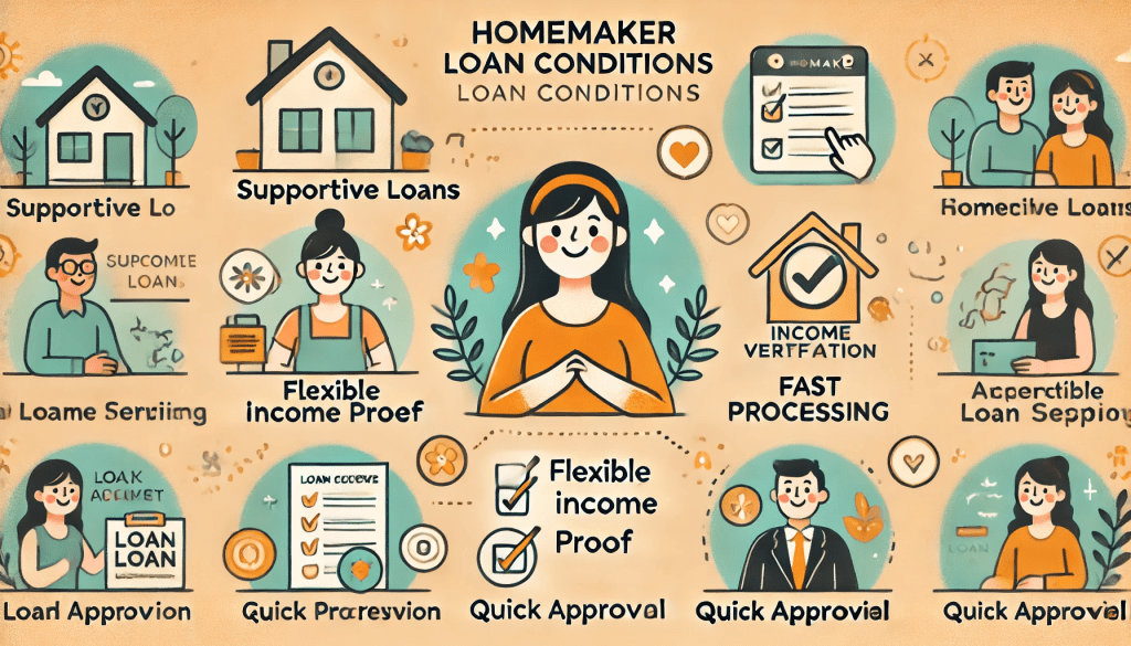 주부 대출 조건